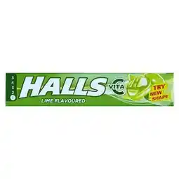 Terno Halls Vita-C dropsy s vitaminem C a limetkovou příchutí 33,5g nabídka