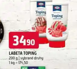 Terno Labeta Toping vybrané druhy 200g nabídka