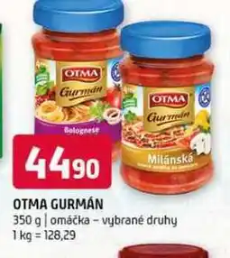 Terno Otma Gurman 350 g omáčka vybrané druhy nabídka