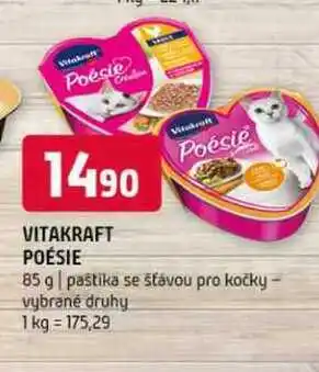Terno Vitakraft poésie 85 g paštika se šťávou pro kočky vybrané druhy nabídka