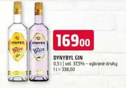 Terno Dynybyl gin 0,5l vol. 37,5% vybrané druhy nabídka