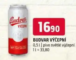 Terno Budvar Pivo světlé výčepní 0,5l nabídka