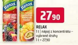 Terno Relax 1l nápoj z koncentrátu vybrané druhy nabídka