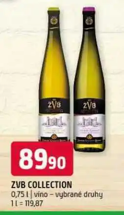 Terno Zvb collection 0,75l vino vybrané druhy nabídka