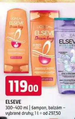 Terno ELSEVE 300-400 ml šampon, balzám vybrané druhy nabídka