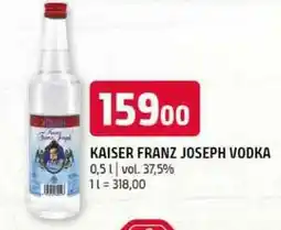 Terno Kaiser Franz Joseph vodka 0,5l nabídka