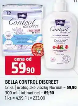 Terno bella Control discreet 12 ks urologické vložky Normál 300 ml intimní gel nabídka