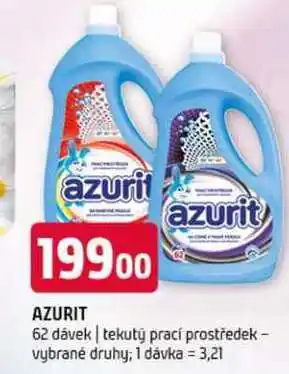 Terno Azurit 62 dávek tekutý prací prostředek vybrané druhy nabídka