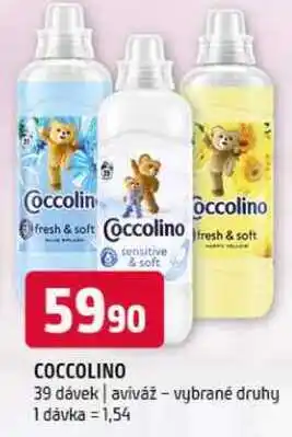 Terno Coccolin 39 dávek aviváž vybrané druhy nabídka