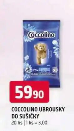 Terno Coccolino ubrousky do sušičky 20ks nabídka