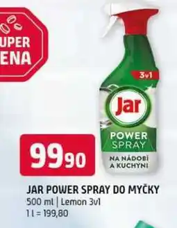 Terno Jar power spray do myčky 500 ml Lemon 3v1 nabídka