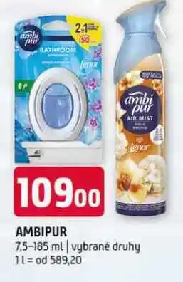 Terno Ambipur 7,5-185 ml vybrané druhy nabídka