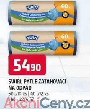 Terno Swirl pytle zatahovací na odpad 60 l 10 ks 40 l 12 ks nabídka