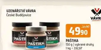 Terno Paštika 150 g vybrané druhy nabídka