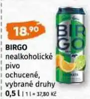 Terno Birgo nealkoholické pivo i ochucené, vybrané druhy 0,5l nabídka