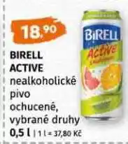 Terno Birel active pivo nealkoholické ochucené, vybrané druhy 0,5l nabídka