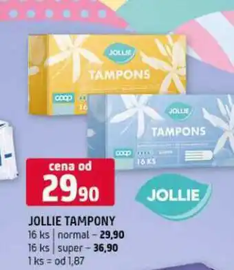 Terno Jollie tampony 16 ks normal 16 ks super nabídka