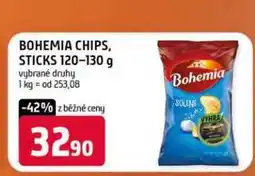 Terno Bohemia Chips 120-130g, různé druhy nabídka