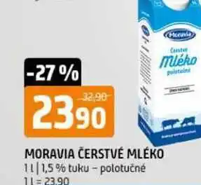 Terno Moravia čerstvé mléko plnotučné 1l nabídka