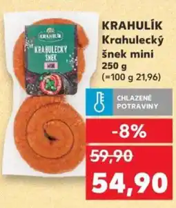 Kaufland KRAHULIK Krahulecký šnek mini nabídka