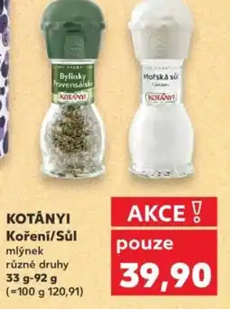 Kaufland KOTÁNYI Koření/Sůl nabídka