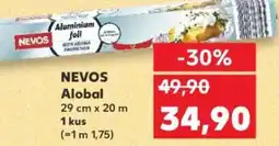 Kaufland NEVOS Alobal nabídka