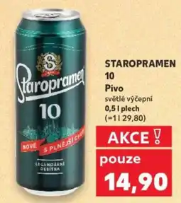 Kaufland STAROPRAMEN 10 Pivo nabídka