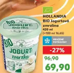 Kaufland HOLLANDIA BIO Jogurtová zmrzlina nabídka