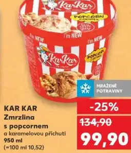 Kaufland KAR KAR Zmrzlina s popcornem nabídka