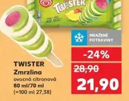 Kaufland TWISTER Zmrzlina nabídka