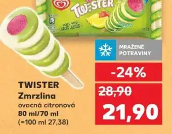 Kaufland TWISTER Zmrzlina nabídka