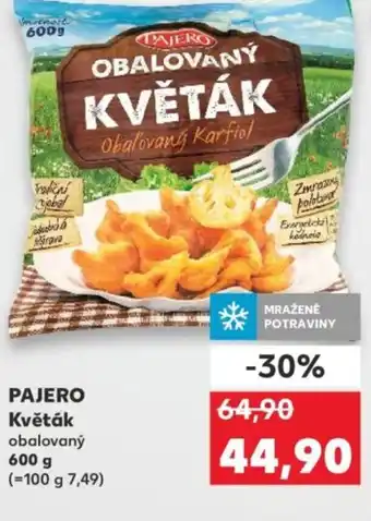 Kaufland PAJERO Květák obalovaný nabídka