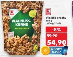 Kaufland Vlašské ořechy nabídka