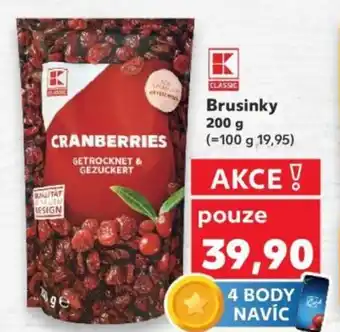 Kaufland Brusinky nabídka