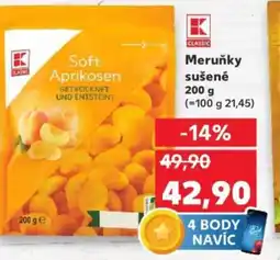 Kaufland Meruňky sušené nabídka