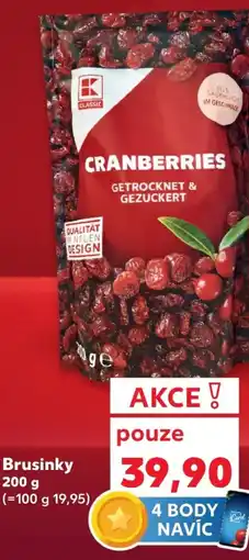 Kaufland Brusinky nabídka