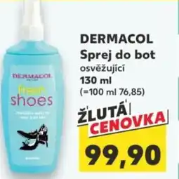 Kaufland DERMACOL Sprej do bot osvěžující nabídka