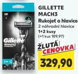 Kaufland GILLETTE MACH3 Rukojeť a hlavice nabídka