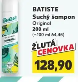 Kaufland BATISTE Suchý šampon Original nabídka