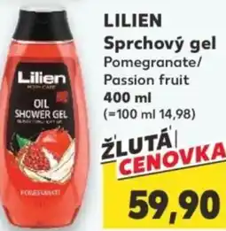 Kaufland LILIEN Sprchový gel Pomegranate/ Passion fruit nabídka