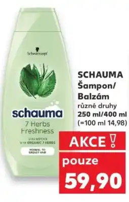 Kaufland SCHAUMA Šampon/ Balzám nabídka