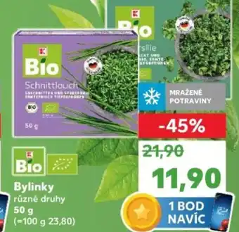 Kaufland Bylinky nabídka