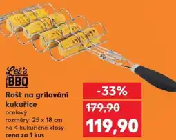 Kaufland Rošt na grilování kukuřice nabídka