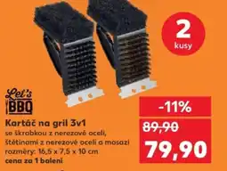 Kaufland Kartáč na gril 3v1 nabídka