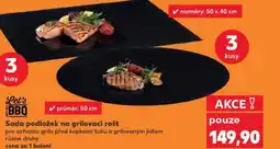 Kaufland Sada podložek na grilovací rošt nabídka