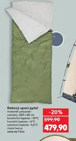 Kaufland Dekový spací pytel nabídka