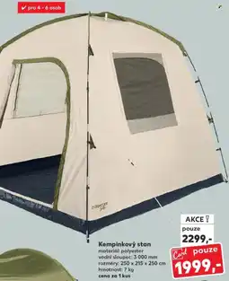 Kaufland Kempinkový stan nabídka