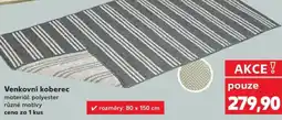 Kaufland Venkovní koberec nabídka
