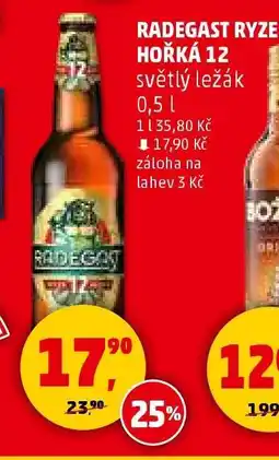 Penny Market RADEGAST RYZÍ HOŘKÁ 12 nabídka