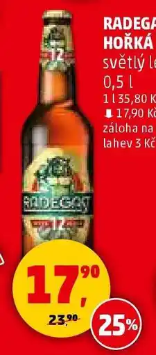 Penny Market Radegast hořká 12 nabídka